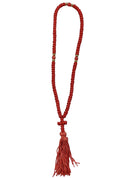 Kομποσκοίνι Προσευχής 100άρι - Κόκκινο με Κόκκινη Χάντρα (THIM135)