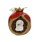 Διακοσμητικό Ρόδι με Απεικόνιση Της Παναγίας 7/6cm - (ΤΗΙΜ2354)