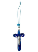 Κρεμαστό Αυτοκινήτου - Σταύρος Ασημί  (ΤΗΙΜ258)