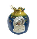 Διακοσμητικό Ρόδι με Απεικόνιση Της Παναγίας 8/6.5cm - (ΤΗΙΜ2896)