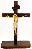 Ξύλινος Σταυρός 31x18cm (κωδ. N2 με βάση )