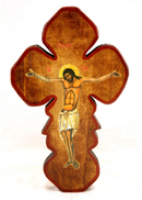 Ξύλινος Σταυρός 35x22cm (κωδ. 3 )