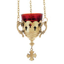 Ορειχάλκινα (μπρούτζινα) καντήλια κρεμαστά ΤΗΙΜ587B