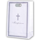 Τσαντάκι Μνημοσύνου Χάρτινο με Χούφτα Ασημί - 10άδα