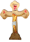 Ξύλινος Σταυρός 21x15cm (κωδ. 6X )