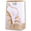 Τσαντάκι Μνημοσύνου Χάρτινο με Χούφτα Κρίνος - 10άδα