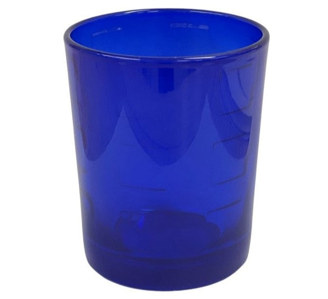 Καντηλόκουπα γυάλινη Μεσαία - Μπλε (THIM1156-BLUE)