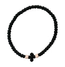 Kομποσκοίνι Κερωμένο - Με Ροζ Χάντρα (ΤΗΙΜ015)