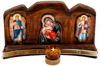 Ξύλινο Εικονοστάσι 38x25cm (κωδ. Ν7 )