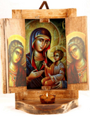 Ξύλινο Εικονοστάσι 28x43cm (κωδ. Λ )