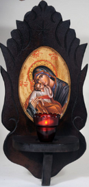 Ξύλινο  Καντήλι 45x22cm (κωδ. ΚΑ2)