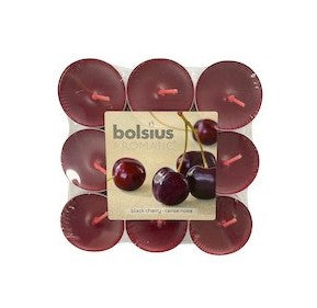 Αρωματικό Ρεσώ 4 Ωρών Bolsius Aromatic 18άδα - Black Cherry