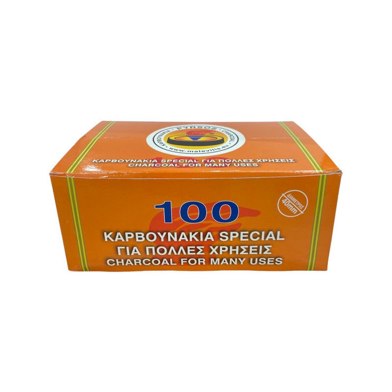 Καρβουνάκι Θυμιάματος "Άγιον Όρος" 40mm - Πακέτο