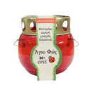 Κερί Διαρκείας (Μεταφορά Αγίου Φωτός) 20+ Ωρών - Κόκκινο