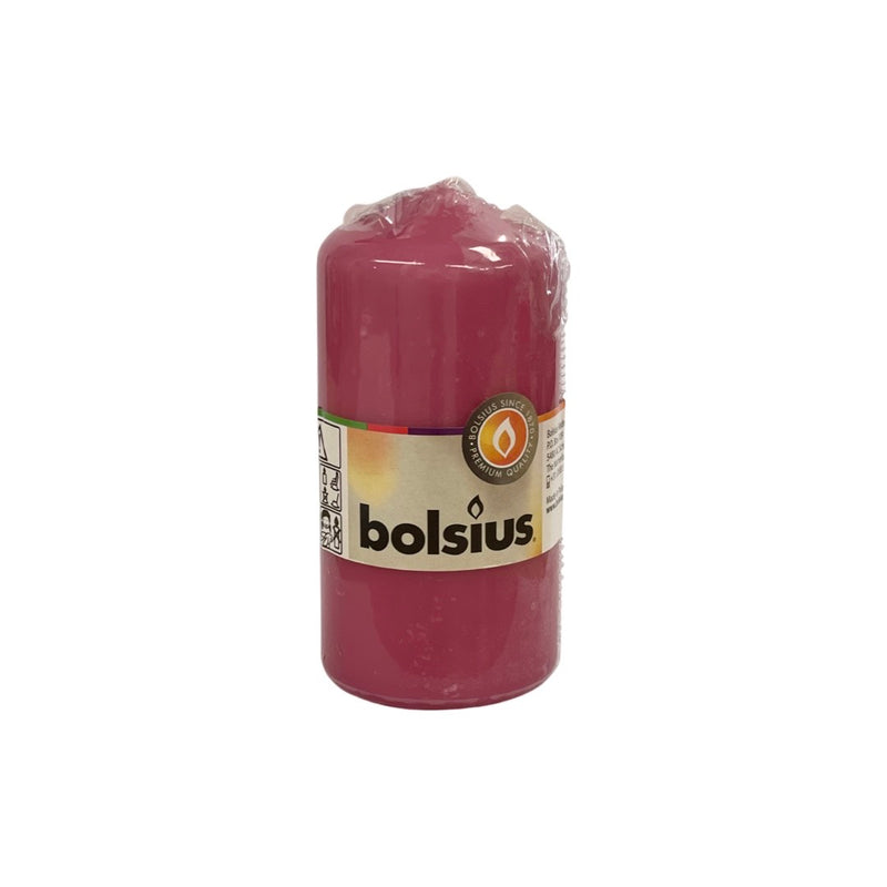 Κερί Κορμός Bolsius 120/58mm - Φούξια
