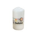 Κερί Κορμός Bolsius 130/68mm - Λευκό