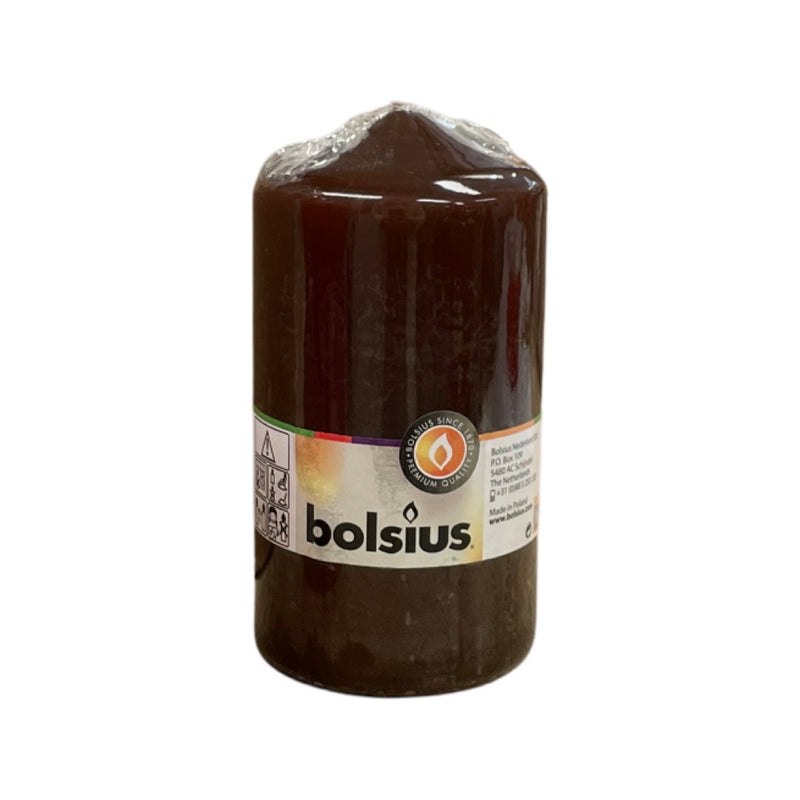 Κερί Κορμός Bolsius 150/78mm - Καφέ