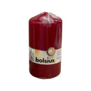 Κερί Κορμός Bolsius 150/78mm - Μπορντώ