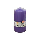 Κερί Κορμός Bolsius 150/78mm - Μωβ