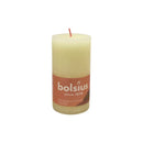 Κερί Κορμός Ρουστίκ Bolsius 130/68mm-Soft Pearl