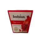 Αρωματικό Κεράκι Τετράγωνο 48/48mm Bolsius True Scents - Ρόδι