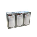 Ηλεκτρικό Κερί Κορμός Ø 75mm SUBITO Σταθερή Φλόγα 125mm - Λευκό