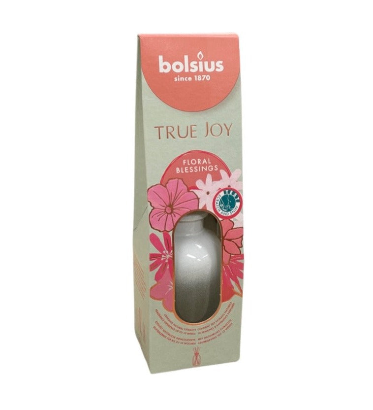 Αρωματιστής Χώρου 80ml Bolsius (True Joy) - "Floral Blessings"