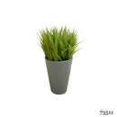 Τεχνητό Φυτό Ibergarden Διαστάσεων 11x11x18cm σε Γκρι Γλαστράκι (73511)