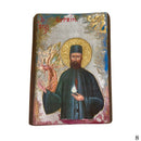 Εικόνα Χειροποίητη Ακανόνιστο ξύλο Μεικτή τεχνική-Άγιος Εφραίμ