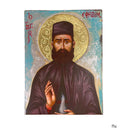 Εικόνα Χειροποίητη Ακανόνιστο ξύλο Μεικτή τεχνική-Άγιος Εφραίμ