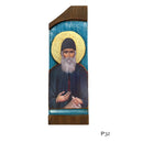 Εικόνα Χειροποίητη σε Ράβδο Μεικτή τεχνική - Άγιος Παΐσιος (Ρ32)