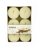 Αρωματικό Ρεσώ 8 Ωρών (Bolsius Aromatic) 6άδα - Vanilla