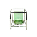 Διακοσμητικό Κηροπήγιο (Τετράγωνο) - "Πράσινο"