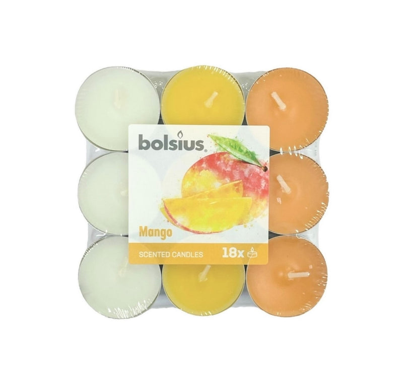 Αρωματικό Ρεσώ 3,5 Ωρών Bolsius 18άδα - Mango