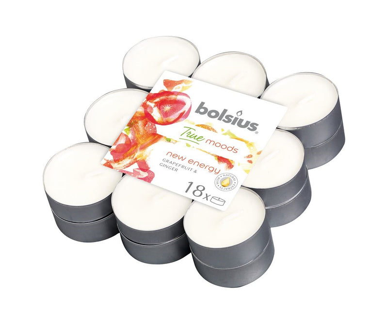 Αρωματικό Ρεσώ 4 Ωρών Bolsius True Moods 18άδα - Grapefruit & Ginger