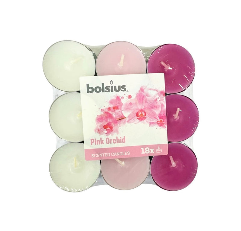 Αρωματικό Ρεσώ 3,5 Ωρών Bolsius 18άδα - Pink Orchid