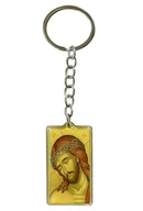Μπρελόκ Με Εικόνα Χριστού και Παναγίας - (ΤΗΙΜ248)
