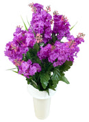 Βάζα για Μνήμα Λεβάντα 18 Κλαδιά (ΤΗΙΜ14017-18) - Φόυξια