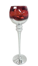 Διακοσμητικό Κηροπήγιο Giftdecor Μεσαίο (56447) - "Ασημί"