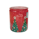 Αρωματικό Κερί σε Ποτήρι 82/68mm Bolsius XMAS - Merry Christmas Red