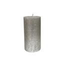 Κερί Κορμός Ρουστίκ Bolsius 10/68mm Silhouette - Shimmer Shampange