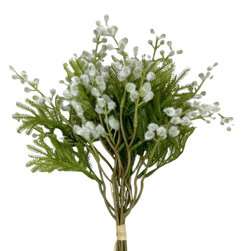 Μπουκέτο Σύνθεση Ακακίες 38cm - Γαλάζιο
