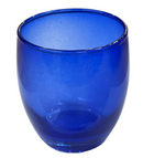 Καντηλόκουπα γυάλινη Μεγάλη - Μπλε (THIM1158-BLUE)