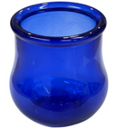 Καντηλόκουπα γυάλινη Μικρή - Μπλε (THIM1154-BLUE)