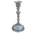 Μεγάλο Μεταλλικό Κηροπήγιο - Ασημί