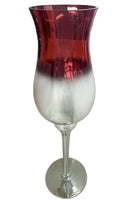 Διακοσμητικό Κηροπήγιο Giftdecor Μεγάλο (56458) - "Ασημί"